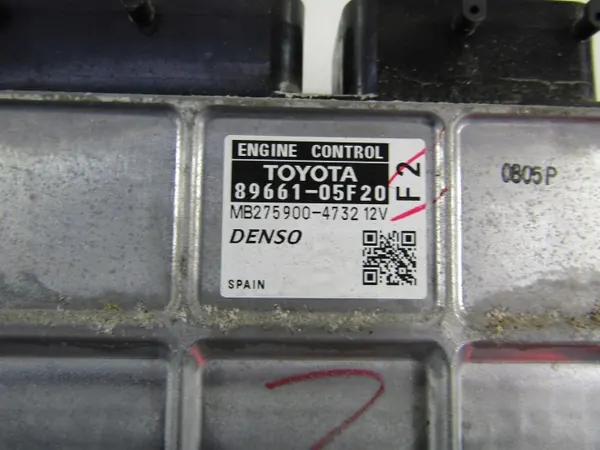 Toyota Motorstyrenhet OEM 0966105F20 image 7