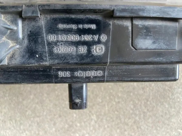 MERCEDES Clase B W246 Luz LED Diurna Rejilla Cromada image 2