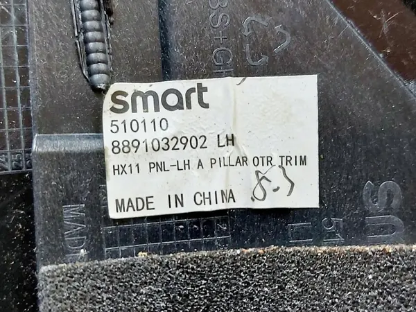 Garniture pilier A gauche SMART #1 OEM 8891032902 image 9