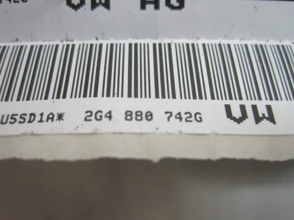 Rechter Airbag Gordijn OEM 2G4880742G voor VW Polo Taigo image 10