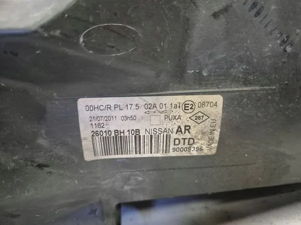 Oikea etuvalaisin Nissan Note (E11) 26010BH10B image 9