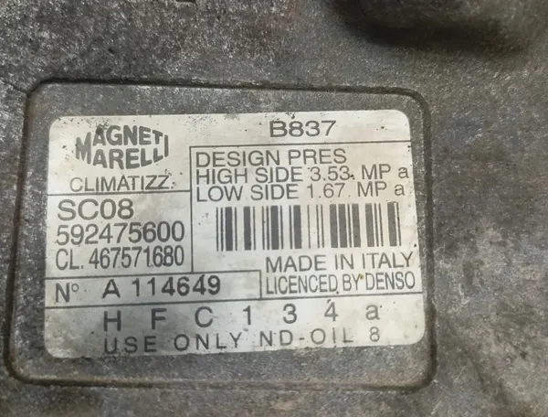 Compressore Aria Condizionata Fiat Punto image 6