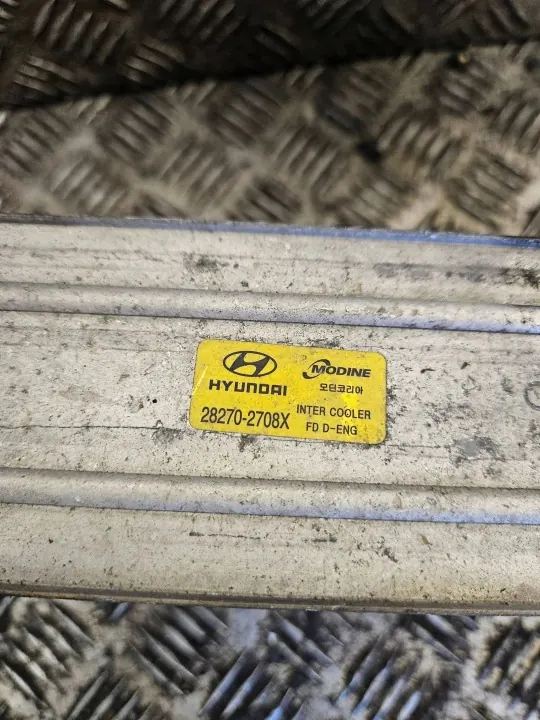Hyundai i30 2007 Intercooler OEM 282702708X image 5