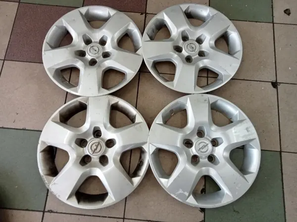 Calotas Opel 16 polegadas Jantes estruturais OEM 757844 image 2