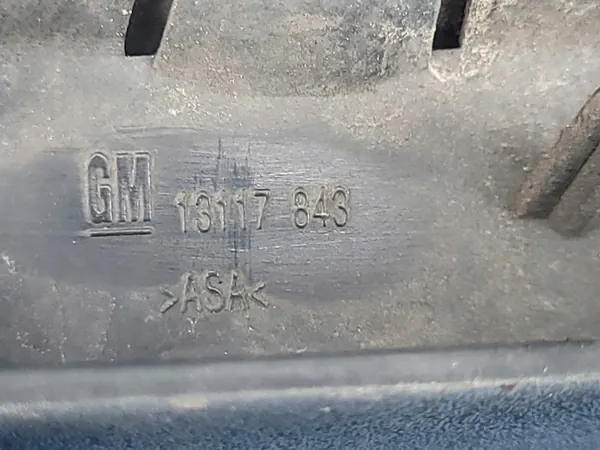 OPEL Meriva A Front Grill Chrome Trim 13117843 image 4