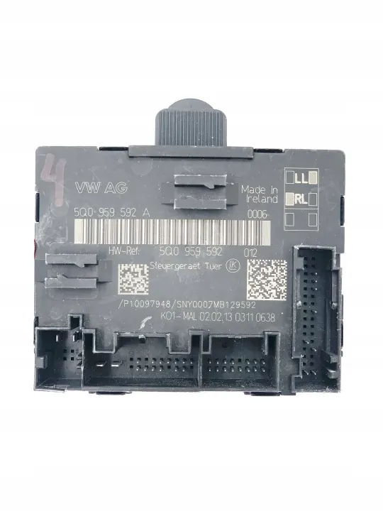 Module de contrôle de porte Audi OE 5Q0959592A image 3
