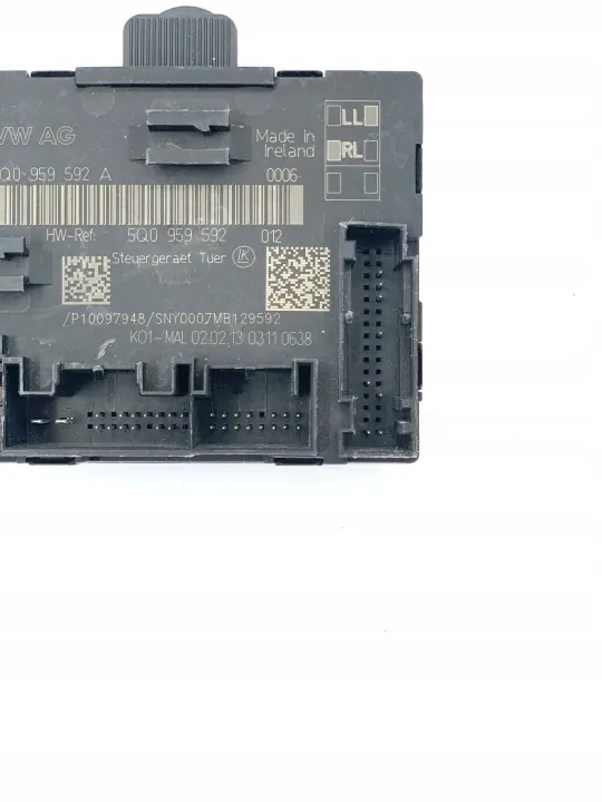 Module de contrôle de porte Audi OE 5Q0959592A image 4