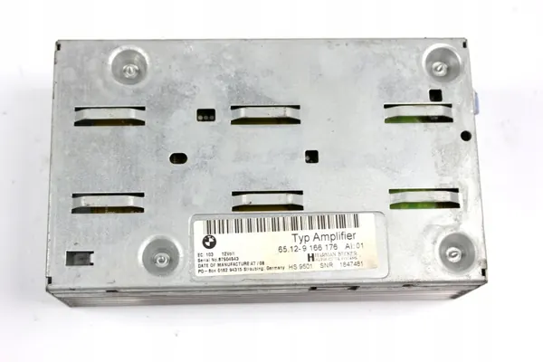 HiFi-vahvistin OEM 9166176 BMW E60/E61/E63/E64 image 4