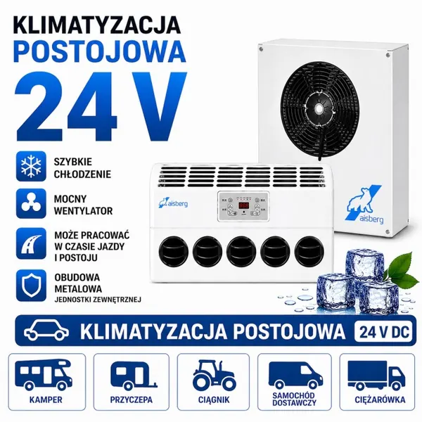 Climatisation Parking Aisberg 24V Compresseur HAN0093 image 2