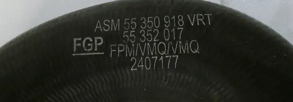 Tubería Intercooler Opel Vectra C Signum 1.9 CDTI image 6