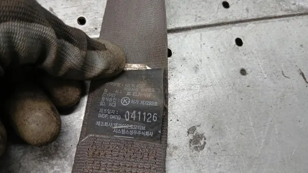 Ceinture de sécurité arrière droite OEM VOLVOMAR-140133 image 4