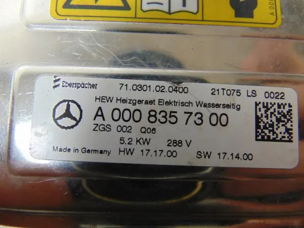 Mercedes Wärmetauscher-Modul OEM A0008357300 image 9
