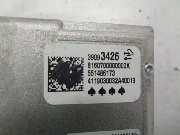 Opel Astra K Camera Controller OEM 8X0820043C image 4