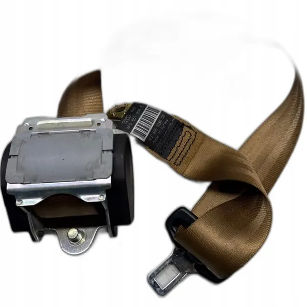 Ceinture de sécurité Audi A6 C6 Avant OEM 4F0857805E Marron image 2