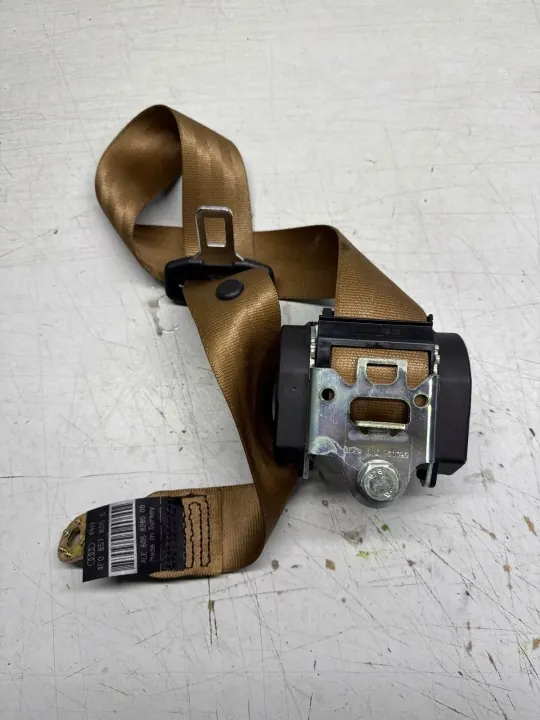 Ceinture de sécurité Audi A6 C6 Avant OEM 4F0857805E Marron image 3