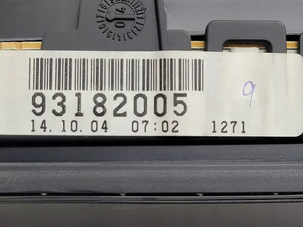 Cuadro de Instrumentos Opel Vectra C OEM 93182005 image 6