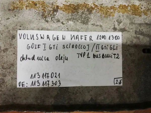 Arrefecedor de óleo OEM MP1-113117021 para VW Carocha image 5