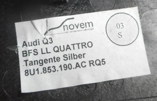 Garniture console Audi Q3 8U OEM 8U1853190AC image 6