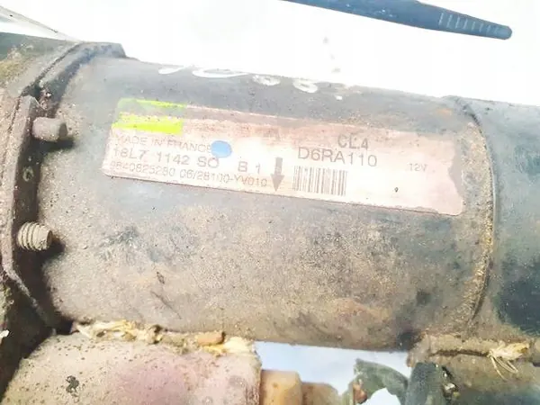 Motor de arranque Peugeot Bipper 2008 1.4L 18l71142 9640825280 image 3