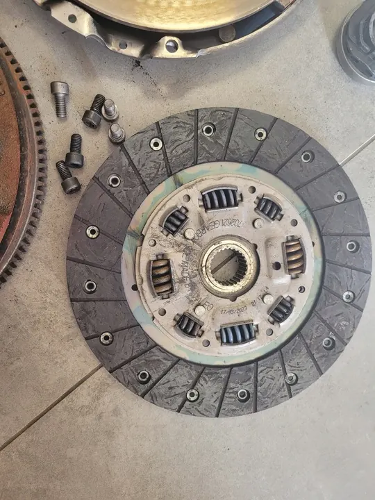 Conjunto de embreagem Valeo Diesel volante bimassa com rolamento image 2