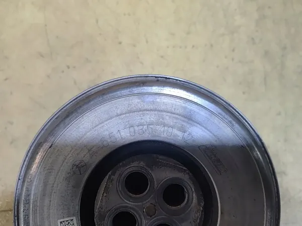 MERCEDES W204 LIFT 2.2 CDI Polia do virabrequim A6510351012 image 6