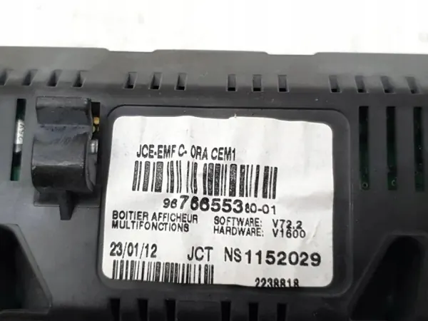 Écran de navigation Citroën C5 III OEM NS1152029 image 7