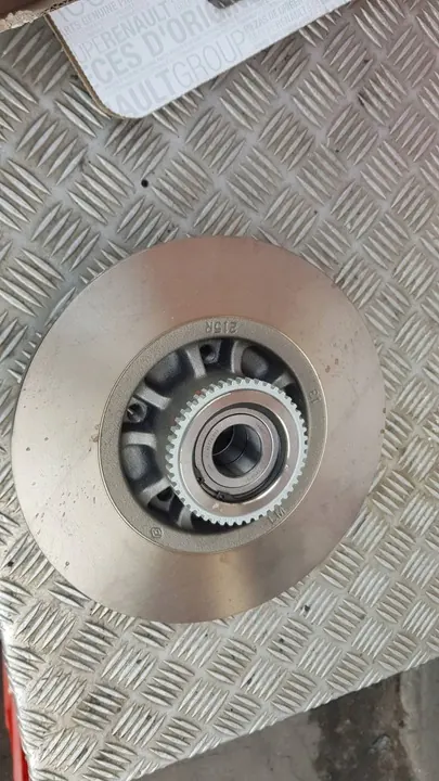 Conjunto de 2 discos de freio Renault Trafic III image 3