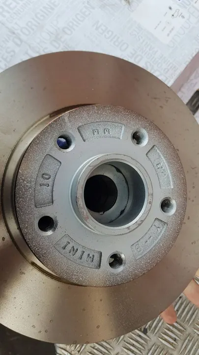 Conjunto de 2 discos de freio Renault Trafic III image 9