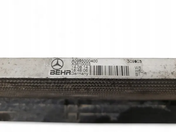 Enfriador de aceite Mercedes-Benz CLS OEM A0995000654 image 5