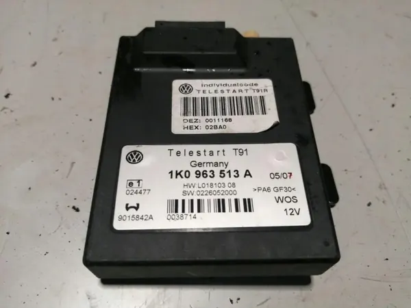 Module chauffage auxiliaire VW Passat B6 OEM 1K0963513A image 3