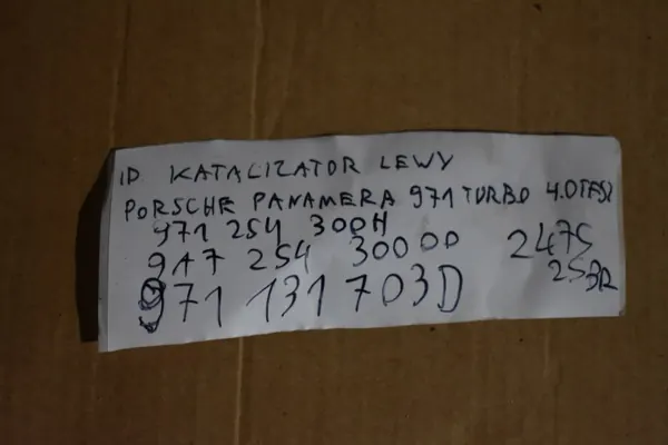 Linker Katalysator OEM 971254300H Porsche Panamera image 5