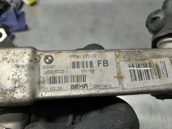 BMW M47 Pakoputkenjäähdytin OEM 7794245 image 3