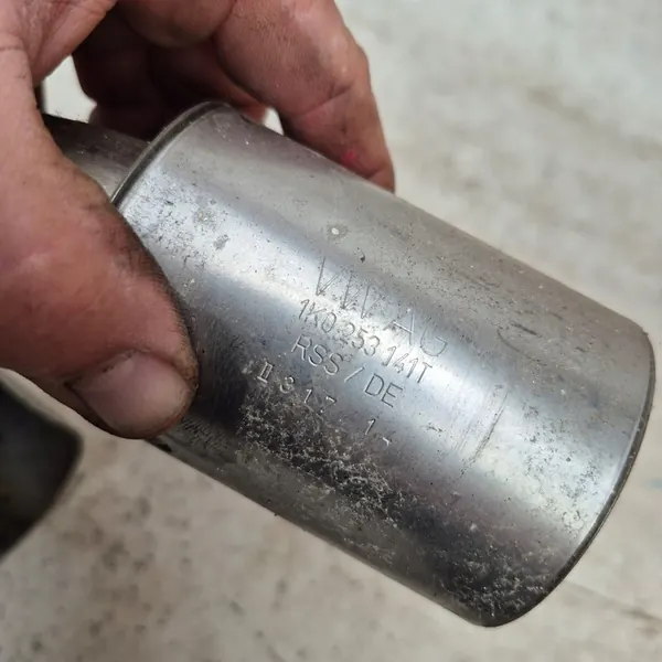 VW GOLF VII 7 12-20 Vasemmanpuoleinen Pakoputken Pää image 2