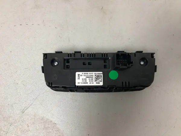 Panneau de contrôle climatisation arrière OEM 61319493012 BMW 3 G20 image 5