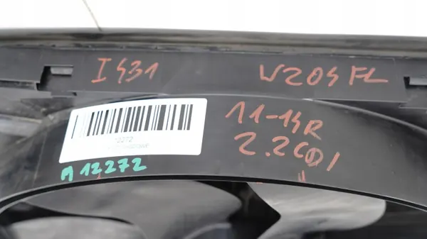 Kylfläkt OEM 360178685 för Mercedes W204 2.2 CDI image 3