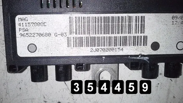 ECU Citroen C6 d'occasion OEM AM-354459 (2007) image 4