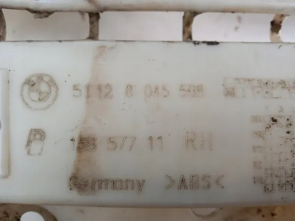 BMW OEM 887 Ee Bakstötskåpe Förstärkning Höger image 7