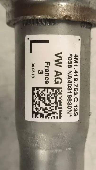 Junta coluna direção Porsche Cayenne OEM 4M1419753C image 5