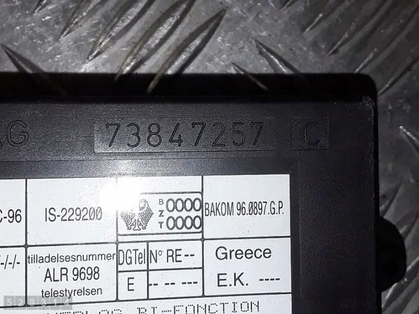 1998 Renault Safrane ECU 73847257 image 4