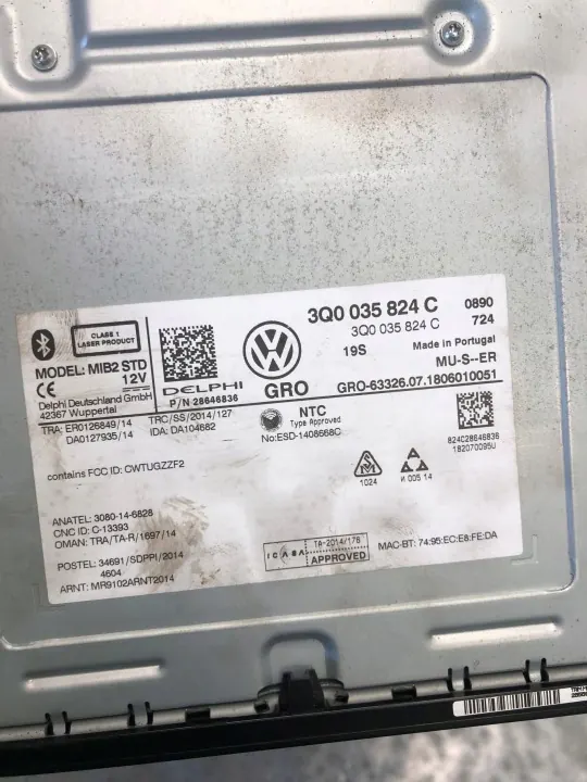 Lecteur SD OEM 3Q0035824C pour VW Crafter II image 6