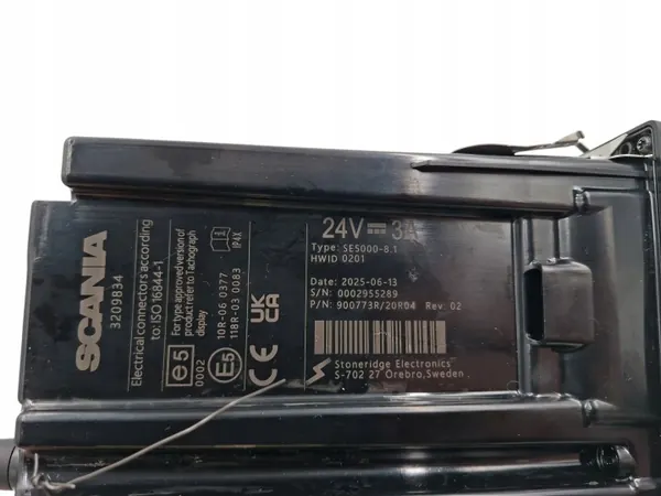 Tachygraphe OEM 3209834 pour Scania 2025 G2V2 image 3