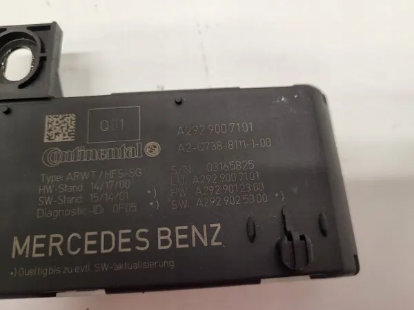 Module de hayon Mercedes-Benz GLE W166 OEM A2929007101 image 3