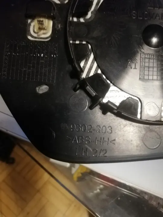 OEM 10202-303 Linker Spiegel Inzet Verwarmd Gebruikt image 4