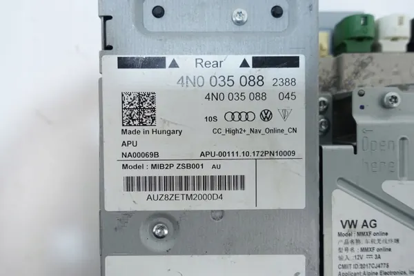 Módulo Navegación Audi MIB2 OEM 4N0035088 image 5