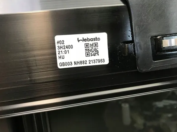 Panoraamakattolasi OEM GB003NH88 Honda ZR-V 2023 image 9