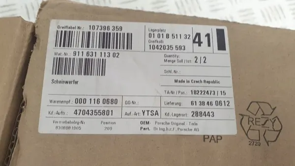 Juego de Faros Porsche 911 964 91163111302 image 5