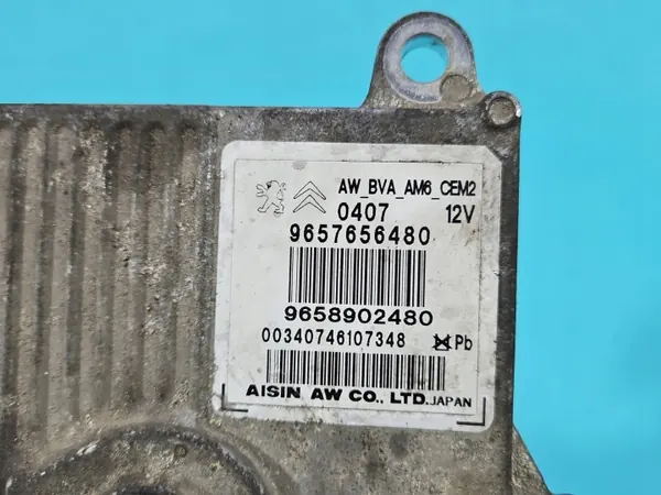 Calculateur de boîte CITROEN d'occasion OEM 9657656480 image 5