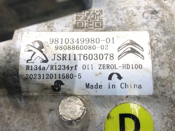 OEM 98410349980 AC-kompressor för Toyota Proace 1.5 image 4