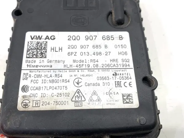 Radar Trasero Izquierdo OEM 2Q0907685B Skoda Superb III image 4