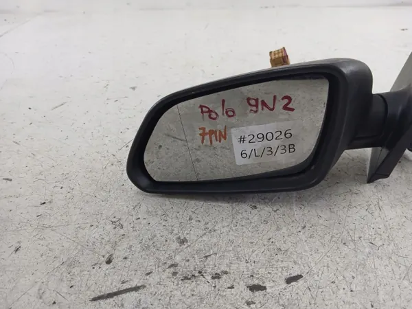 Espelho esquerdo VW POLO 9N 7 pinos - Peça OEM image 6